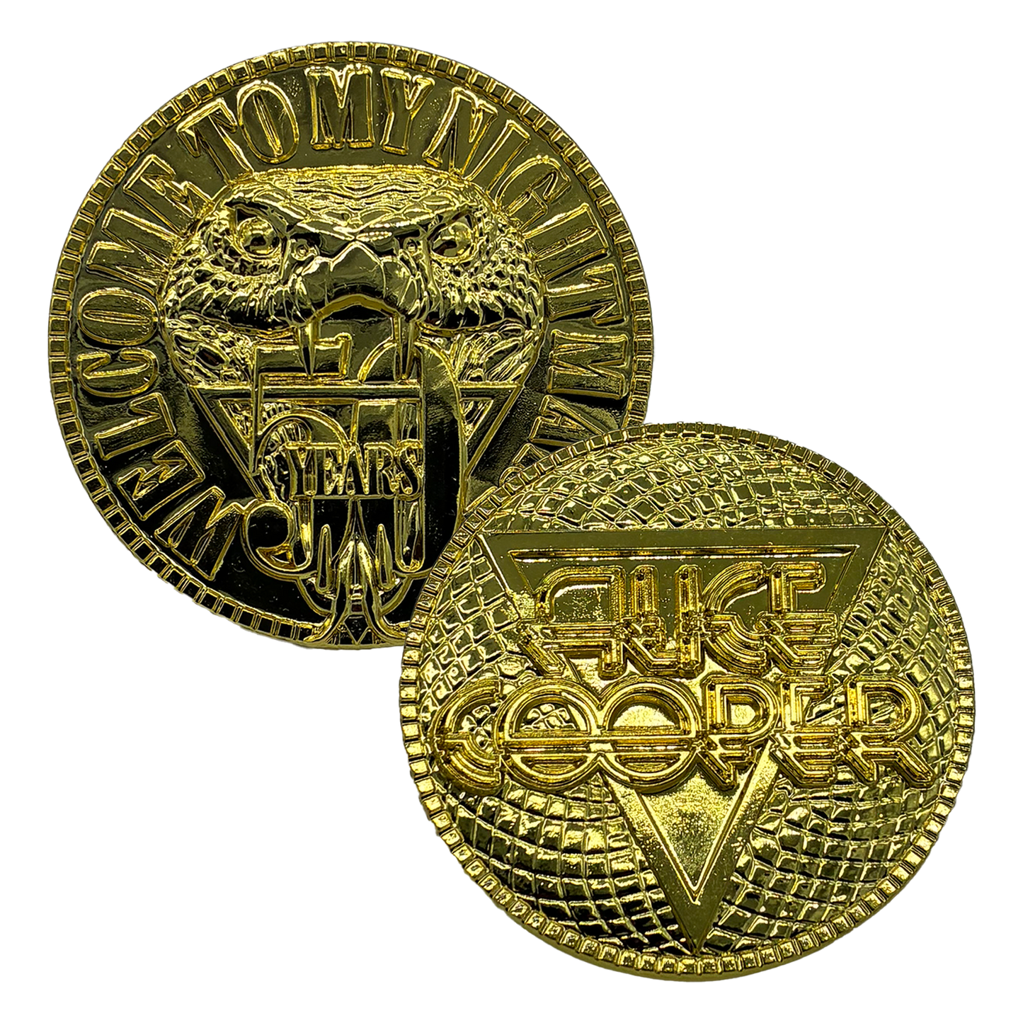 Welcome to My Nightmare 50th Anniversary Coin
