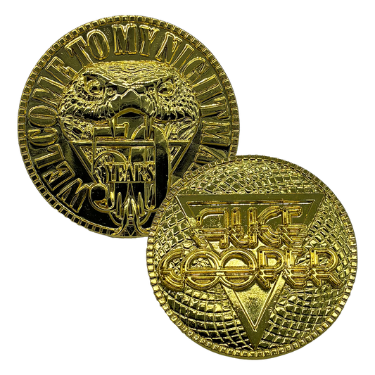 Welcome to My Nightmare 50th Anniversary Coin