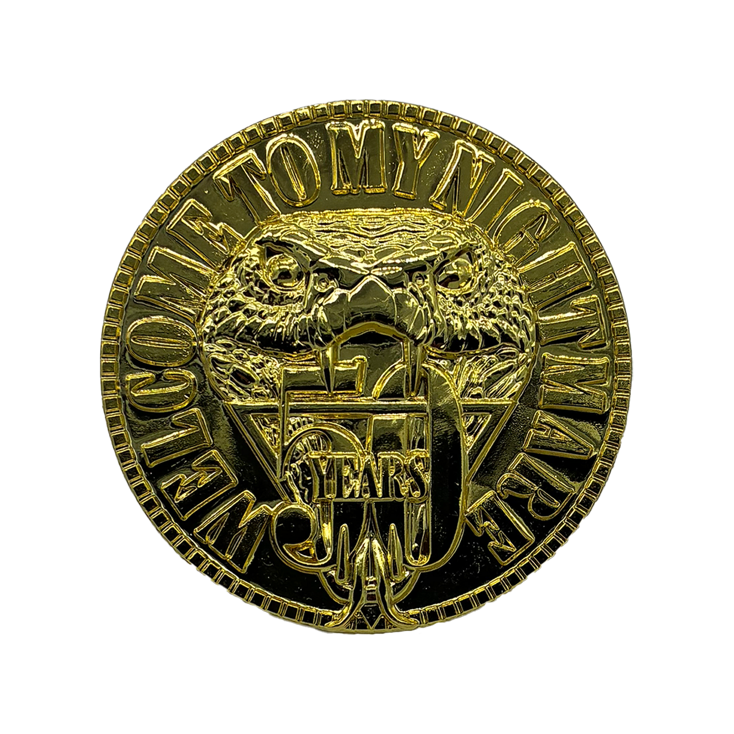 Welcome to My Nightmare 50th Anniversary Coin