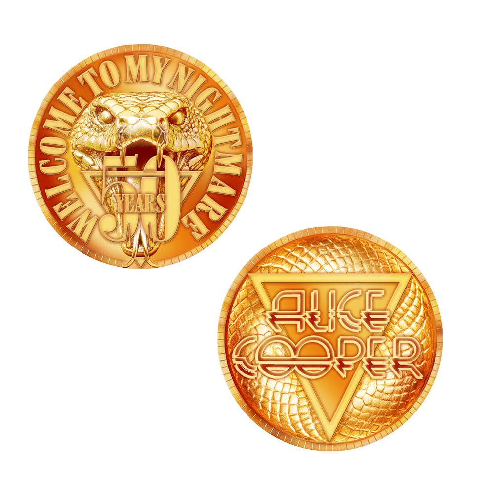 Welcome to My Nightmare 50th Anniversary Coin