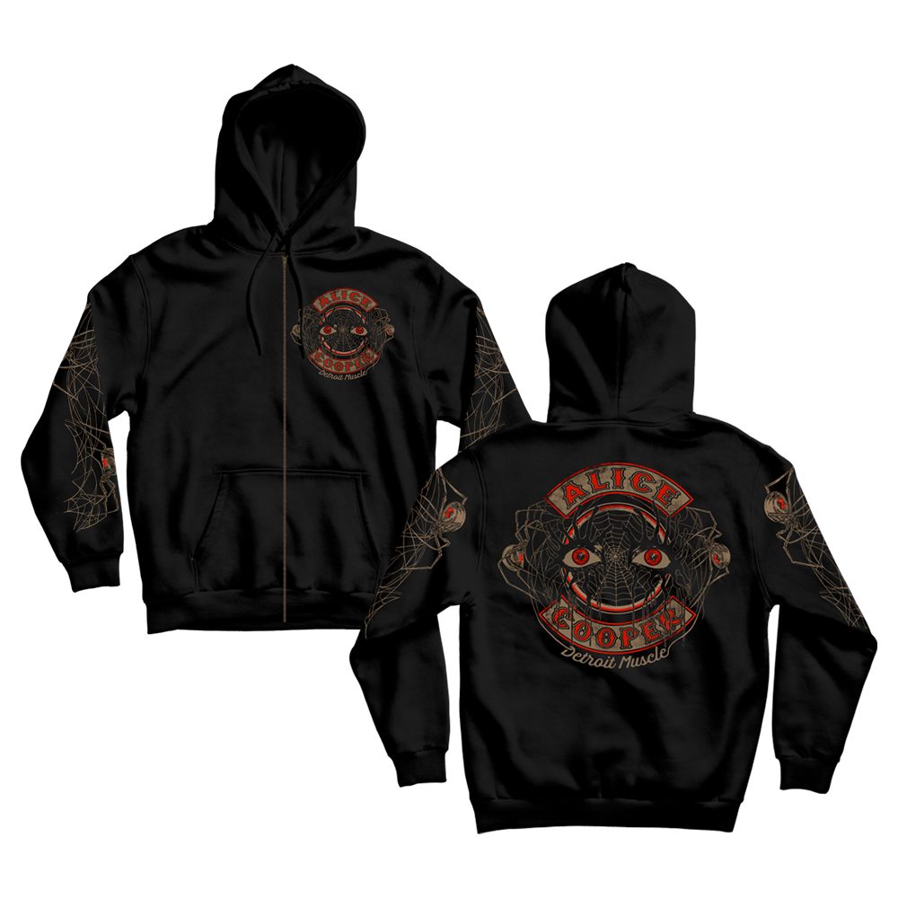 Arachnid Eyes Zip Hoodie