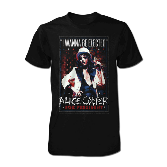 Alice Cooper For President Tee